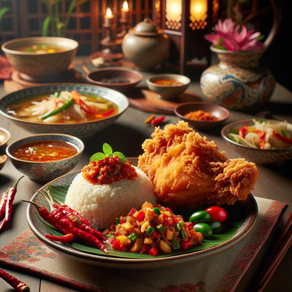 Resep Ayam Goreng Sambal Matah yang Menggugah Selera