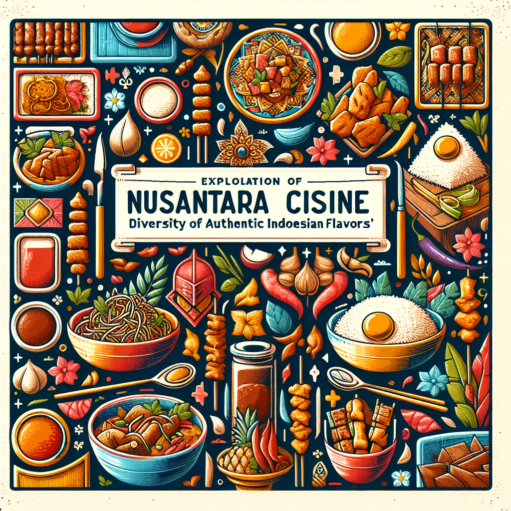 Eksplorasi Kuliner Nusantara: Keberagaman Rasa Autentik Indonesia dari
