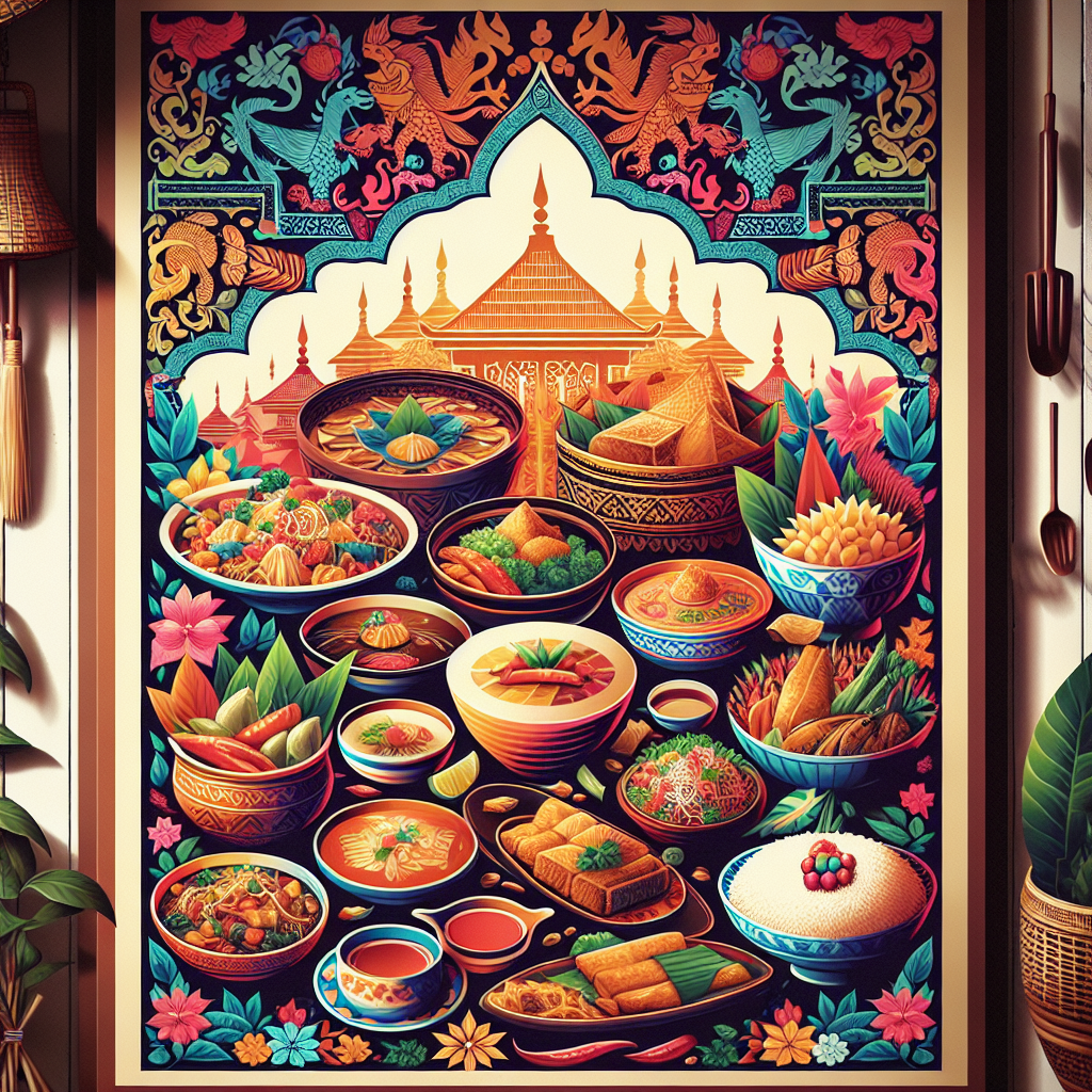 Keindahan dan Keunikan Poster Makanan Tradisional Indonesia Sebagai Media