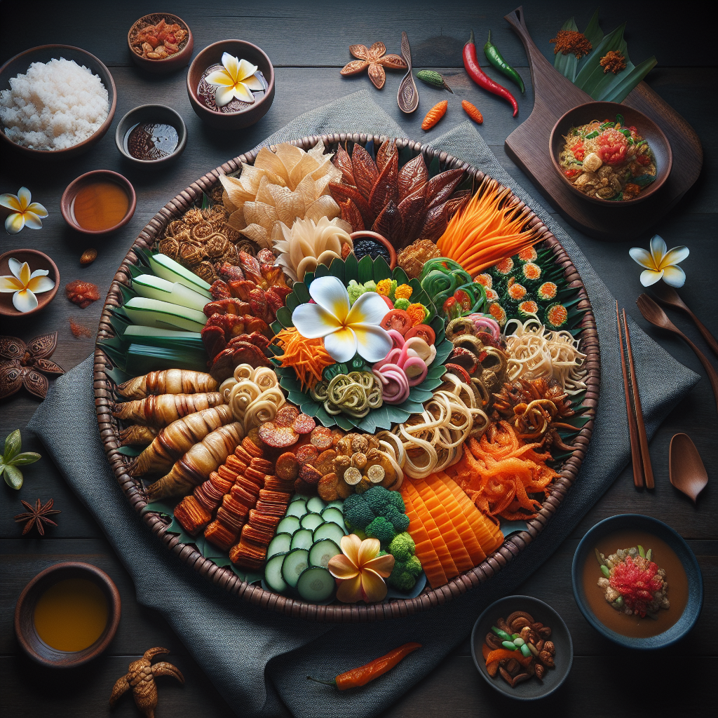 Teknik Plating Makanan Indonesia yang Menggugah Selera