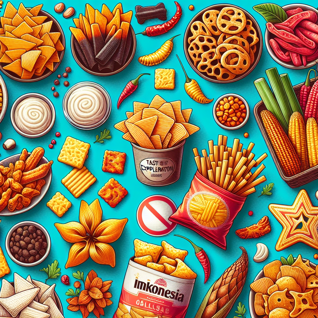 Eksplorasi Ragam Cita Rasa Unik dalam Produk Makanan Ringan Indonesia