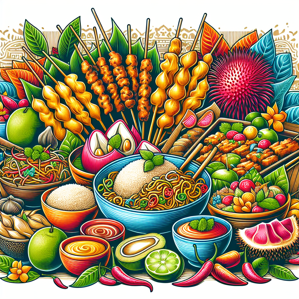 Eksplorasi Varietas Makanan Khas Indonesia yang Menggoyang Lidah