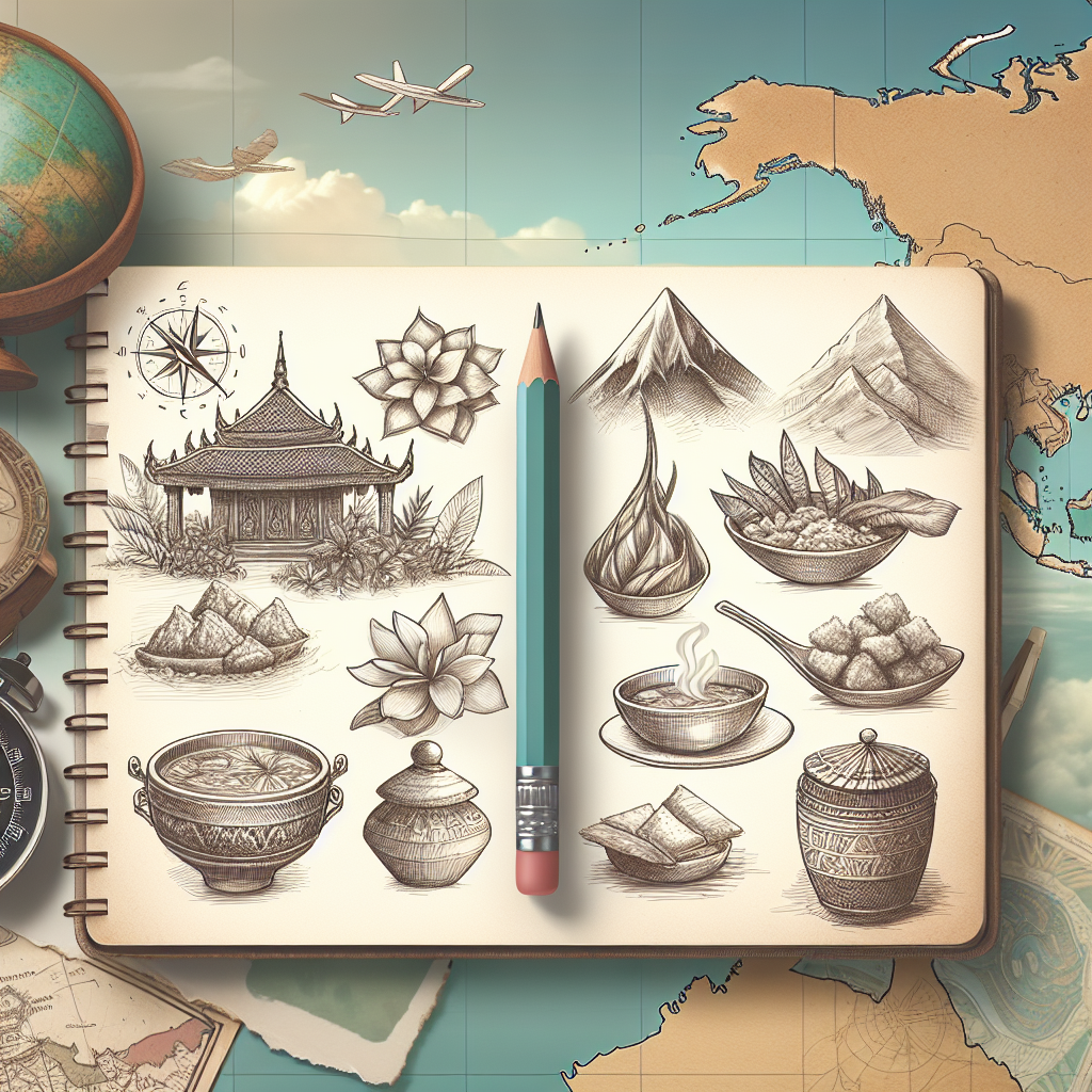 Menggali Kreativitas Lewat Sketsa Makanan Indonesia: Sebuah Perjalanan