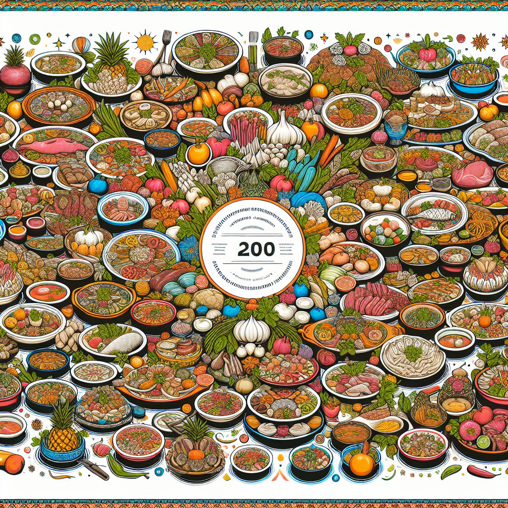 Keberagaman Kuliner: Eksplorasi 34 Provinsi Melalui 200 Hidangan Khas