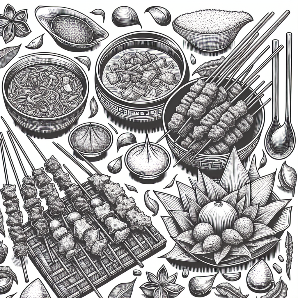 Keunikan Sketsa Makanan Tradisional Indonesia Sebagai Warisan Budaya Visual