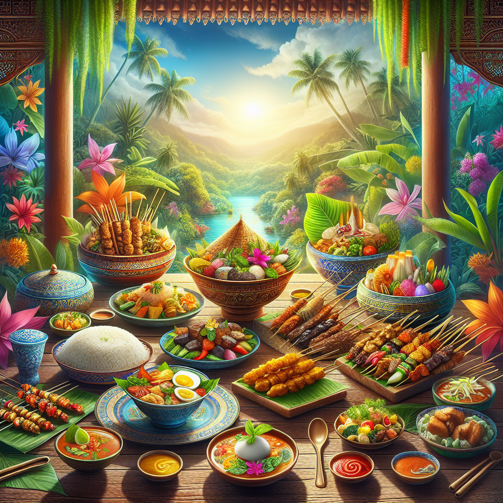 Eksplorasi Kekayaan Cita Rasa Makanan Tradisional Indonesia Melalui Aneka