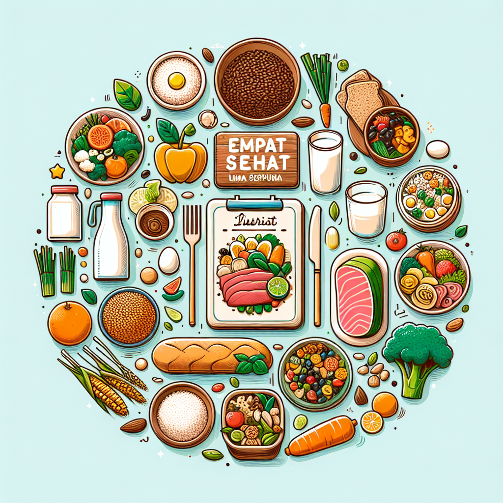 Inspirasi Menu 4 Sehat 5 Sempurna yang Praktis dan Lezat