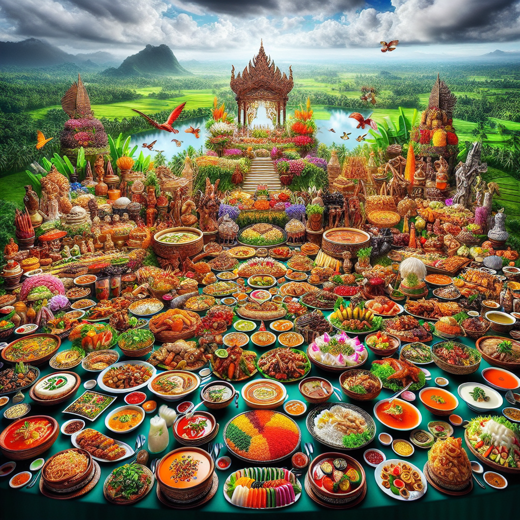 Keunikan Cita Rasa Makanan Khas dari 34 Provinsi di Indonesia